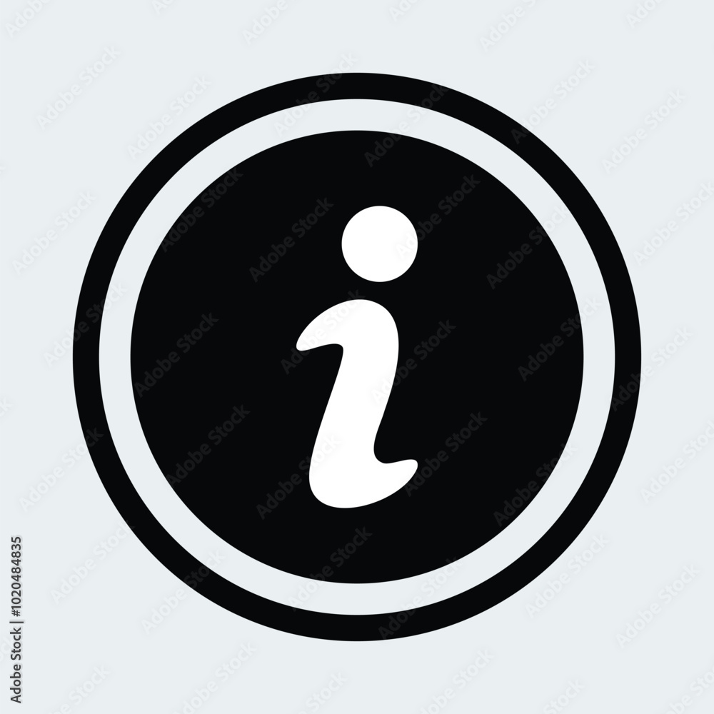 Information sign circle icon Information sign circle icon