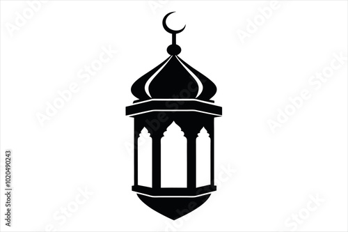 Wallpaper Mural illustration of a islamic lantern Torontodigital.ca