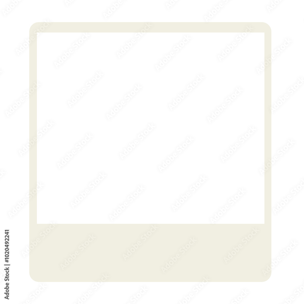 Instant photo png film frame sticker, transparent background Instant photo png film frame sticker, transparent background