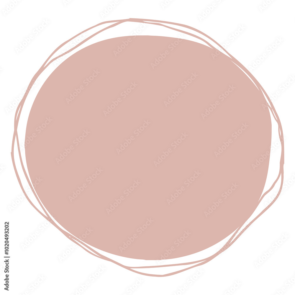 Pink circle png sticker, geometric shape doodle, transparent background Pink circle png sticker, geometric shape doodle, transparent background