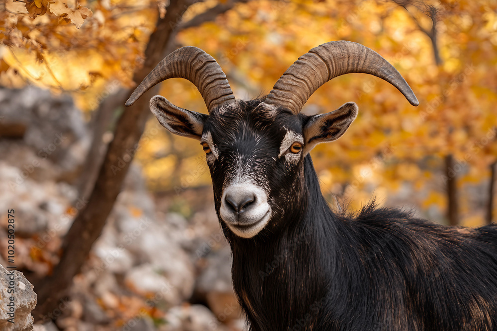 A wild animal in the forest created with generative ai technology A wild animal in the forest created with generative ai technology