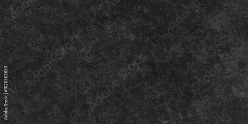 Dark Black background texture, old vintage charcoal black backdrop paper with watercolor. Abstract background with black wall surface, black stucco texture. Black gray satin dark texture luxurious.