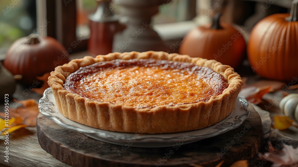 Gourmet Pumpkin Pie with Creamy Filling, Homemade Fall Dessert for Thanksgiving Day, Holidays, and Gatherings, Comfort Food print for National Pie Day Gourmet Pumpkin Pie with Creamy Filling, Homemade Fall Dessert for Thanksgiving Day, Holidays, and Gatherings, Comfort Food print for National Pie Day