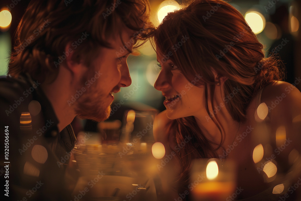 Luxury candlelight dinner setup for couple on Valentine day Romantic date anniversary, Generative AI Luxury candlelight dinner setup for couple on Valentine day Romantic date anniversary, Generative AI