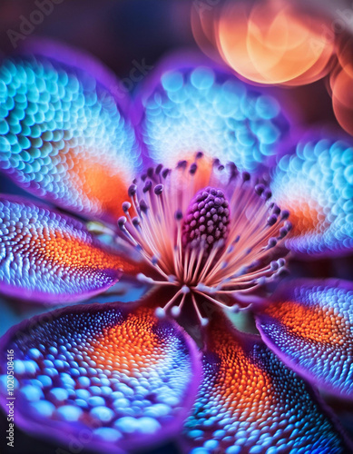 abstract fractal flower
