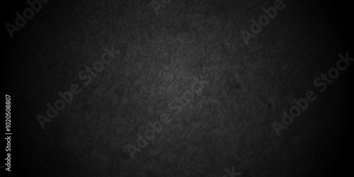 Dark Black background texture, old vintage charcoal black backdrop paper with watercolor. Abstract background with black wall surface, black stucco texture. Black gray satin dark texture luxurious.