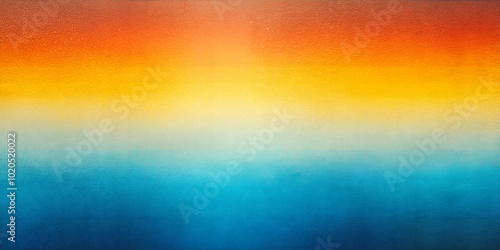 Abstract Multicolored grainy ultra pixel orange yellow blue azure gray gradient exclusive background. Perfect for design, banner, wallpaper, template, creative project, desktop. Vintage style.