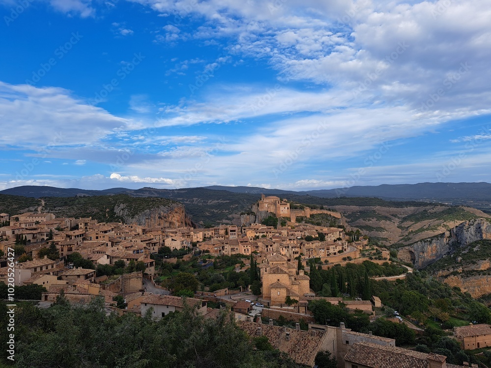Obraz premium Alquezar, Huesca, España