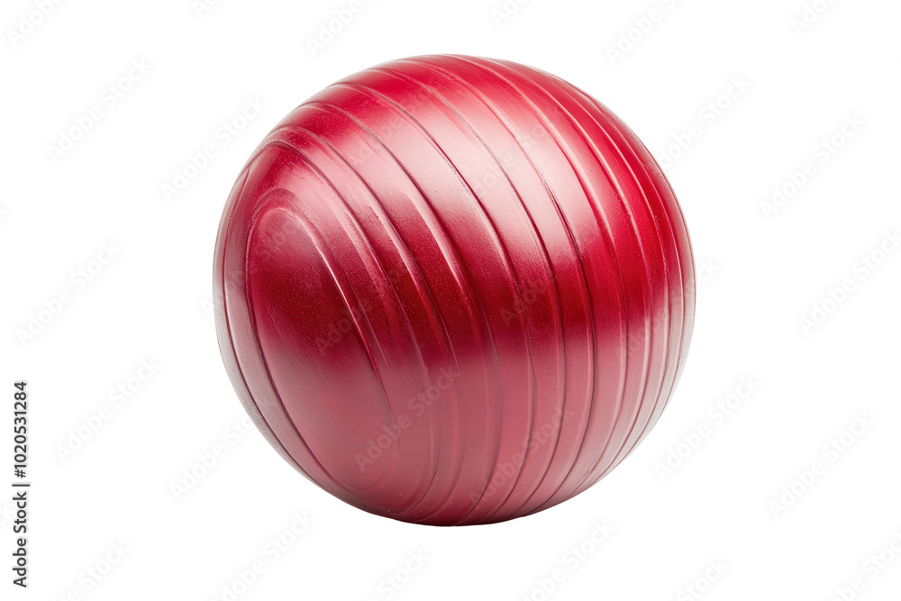 Exercise ball for core strengthening, isolated on a white background, transparent background. Exercise ball for core strengthening, isolated on a white background, transparent background.