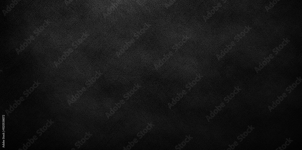 Fototapeta premium Dark Black background texture, old vintage charcoal black backdrop paper with watercolor. Abstract background with black wall surface, black stucco texture. Black gray satin dark texture luxurious.