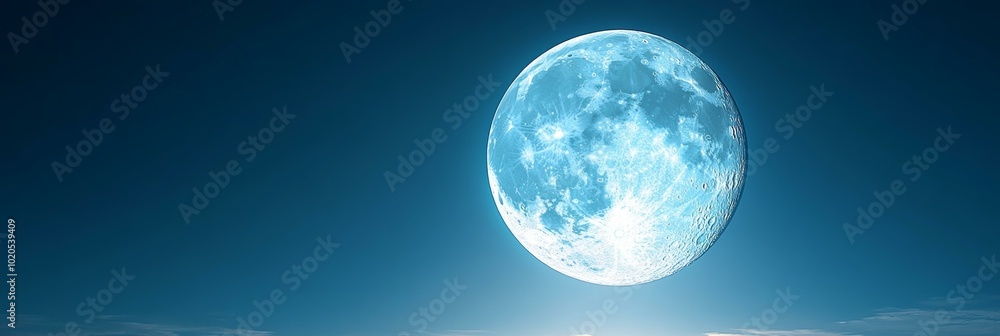 Lunar Eclipse Over Ocean Skyline Lunar Eclipse Over Ocean Skyline