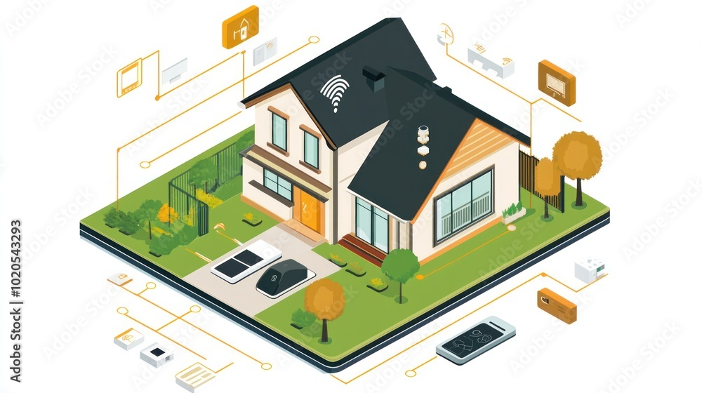 Wireless home automation systems: Control connected devices without wires, ensuring flexibility in home management Wireless home automation systems: Control connected devices without wires, ensuring flexibility in home management