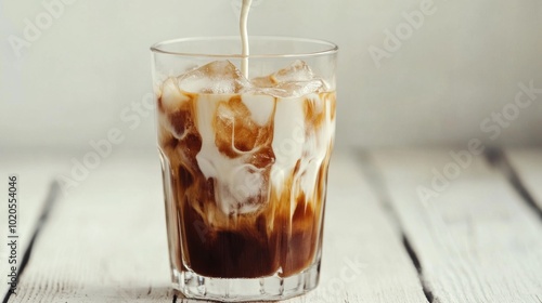 Iced Coffee with Milk photo