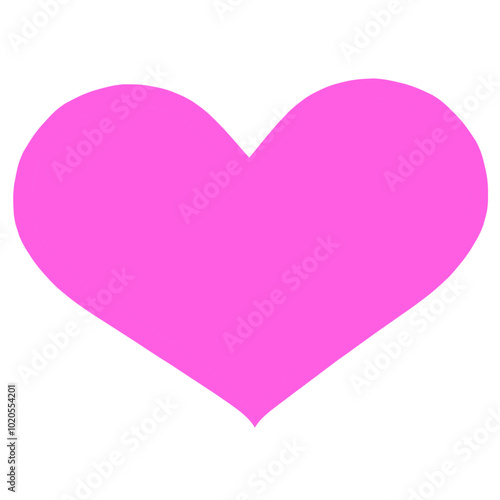 Pink heart isolated, heart sign, heart isolated on white, pink heart, pink, decoration, accessories, heart on white, heart sticker, png, love, romantic, sticker, sign, heart png, cute