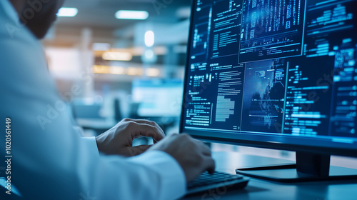 A close-up of a modern digital dashboard displaying real-time document management processes, where automated checks confirm compliance with international regulations. A compliance