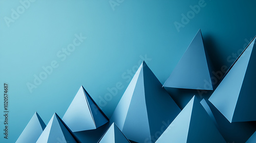 Abstract shapes background in blue color. geometric texture,Beautiful futuristic Geometric background for your presentation,Beautiful futuristic Geometric background for your presentation