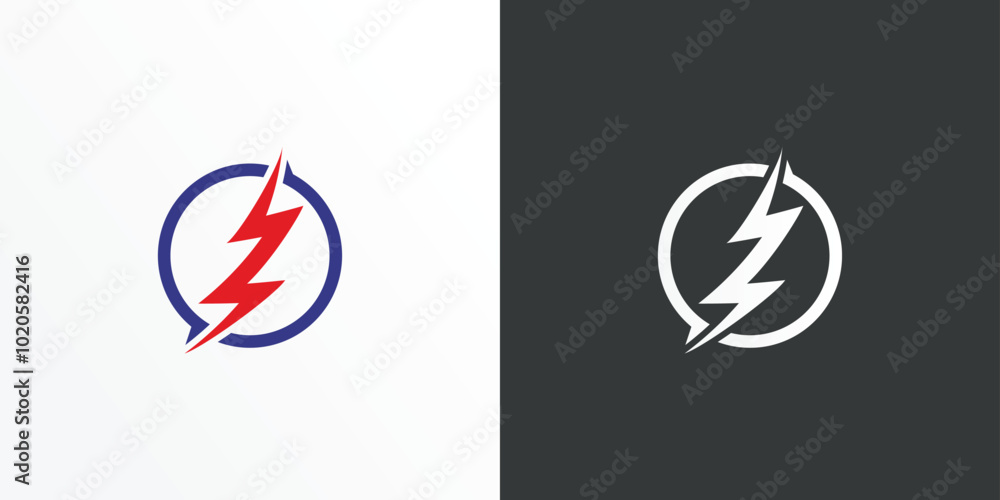thunder logo design vector template. Thunder Electric Ligthning Bolt Logo. thunder logo design vector template. Thunder Electric Ligthning Bolt Logo.