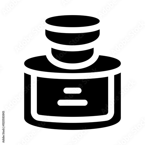 Aftershave glyph icon