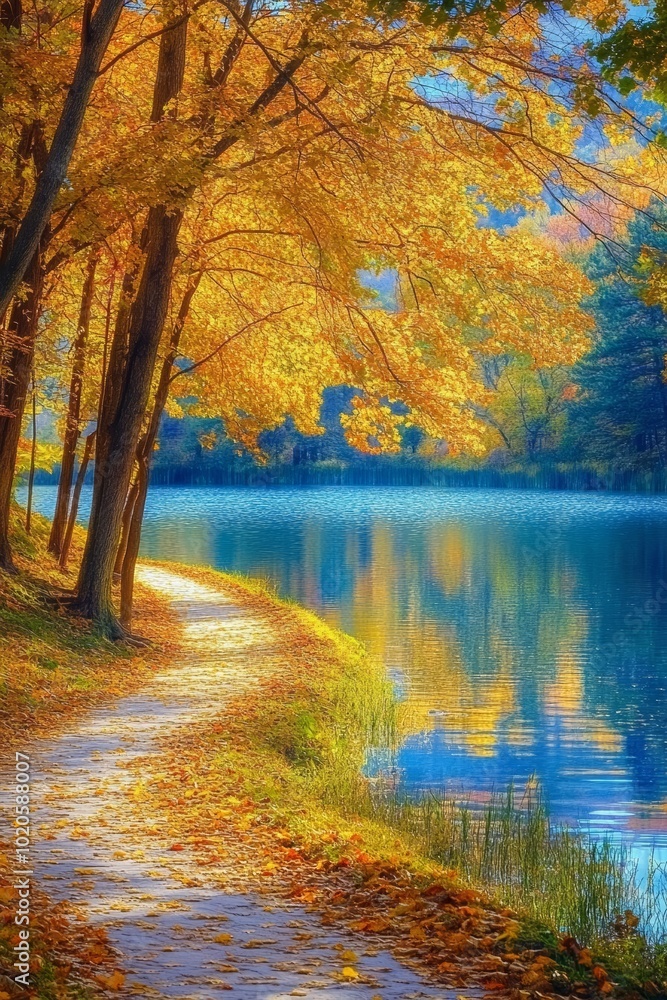 autumn in the forest