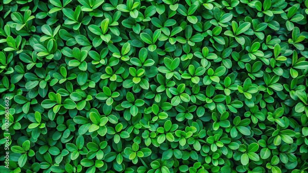 Foliage texture background pattern with small green leaves Foliage texture background pattern with small green leaves