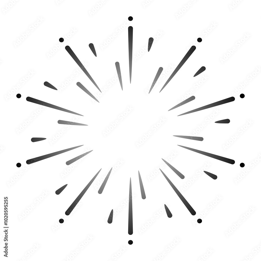 Png firework explosion design element, transparent background Png firework explosion design element, transparent background