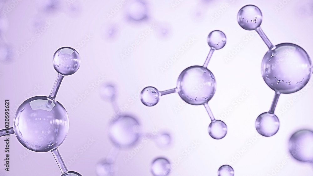 3d render of molecule 3d render of molecule