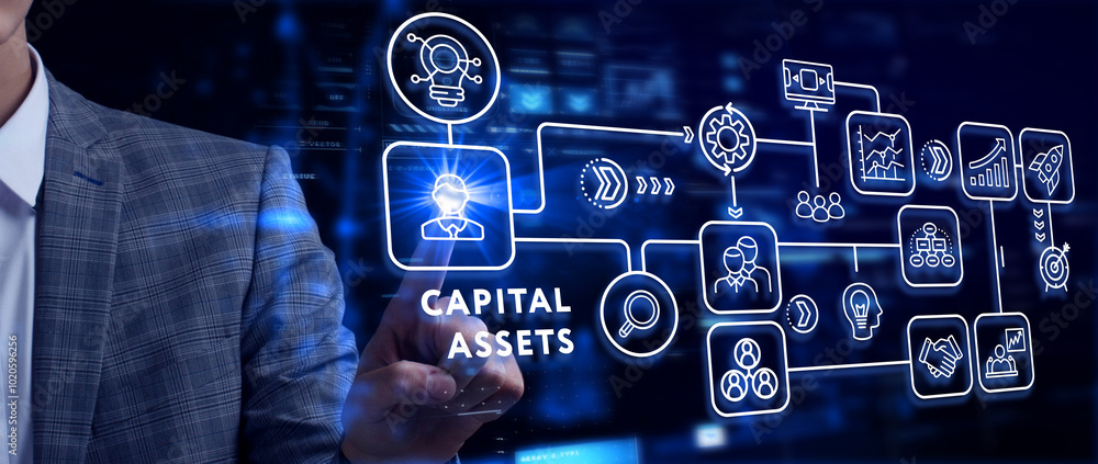 Business, Technology, Internet and network concept. Capital assets. Business, Technology, Internet and network concept. Capital assets.