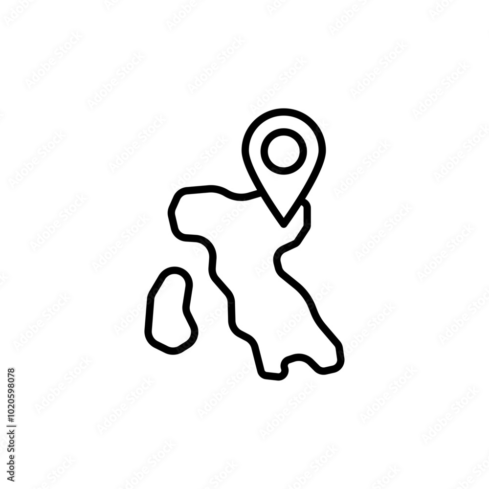 Italy outline icons, minimalist vector illustration ,simple transparent graphic element .Isolated on white background Italy outline icons, minimalist vector illustration ,simple transparent graphic element .Isolated on white background