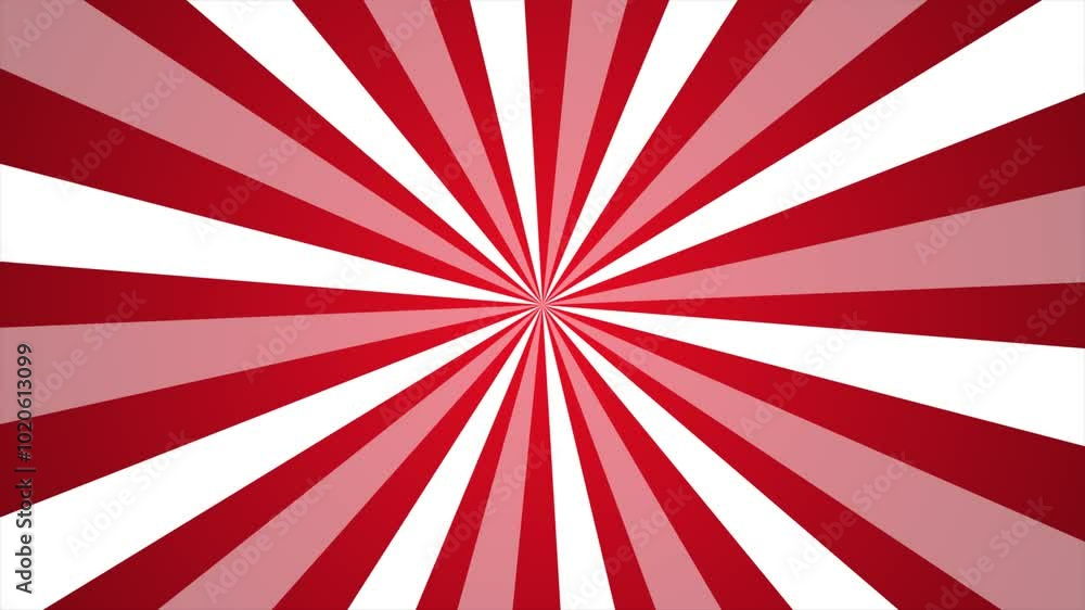 Spiral cartoon background radial ray banner ad banner with ray animation, red and white background Spiral cartoon background radial ray banner ad banner with ray animation, red and white background