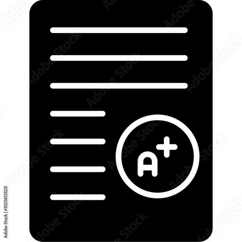 Report Card Icon