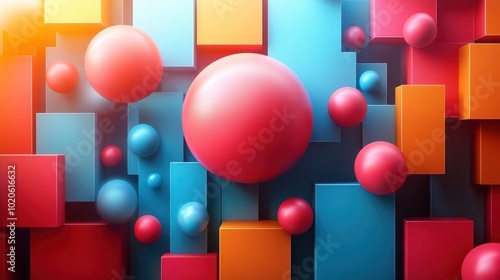 Abstract Colorful Spheres and Cubes