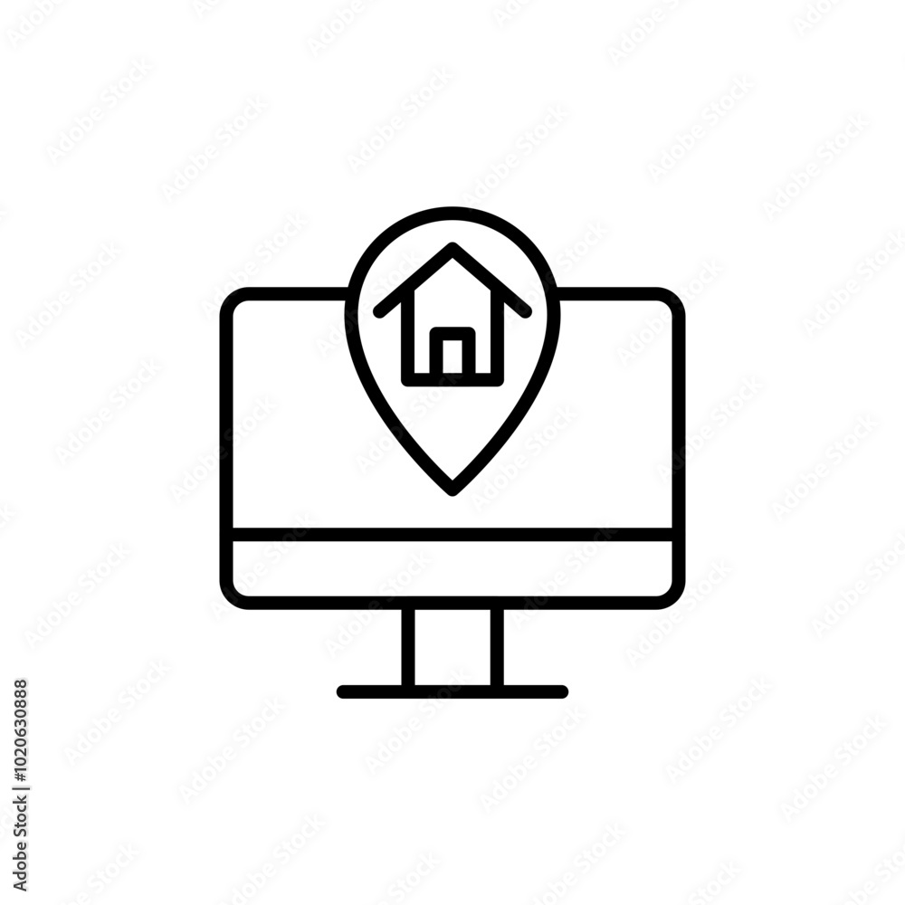 Online booking outline icons, minimalist vector illustration ,simple transparent graphic element .Isolated on white background Online booking outline icons, minimalist vector illustration ,simple transparent graphic element .Isolated on white background