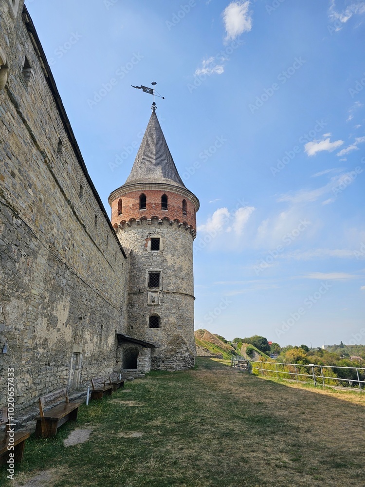 old castle in the city old castle in the city