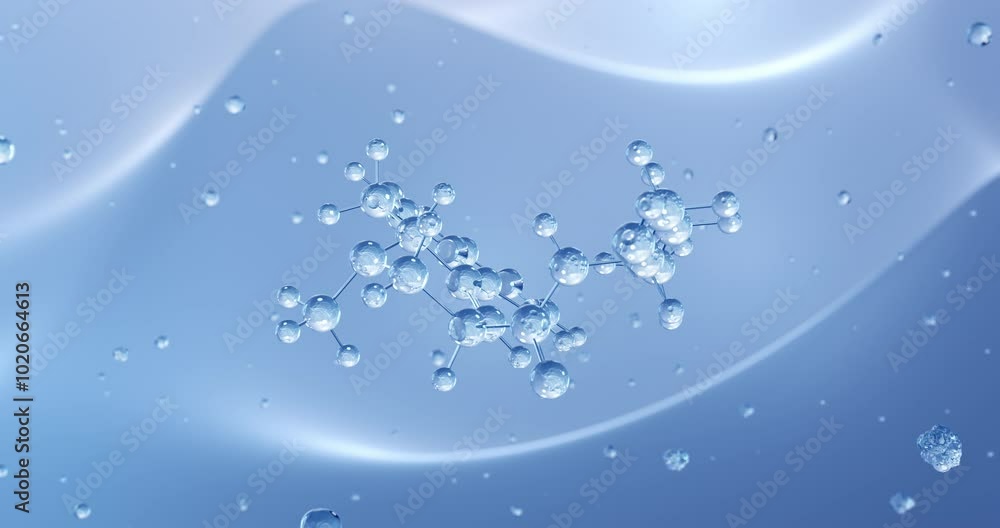 custom made wallpaper toronto digitalMethylergometrine rotating molecular structure, 3d model of molecule, oxytocic, looped video