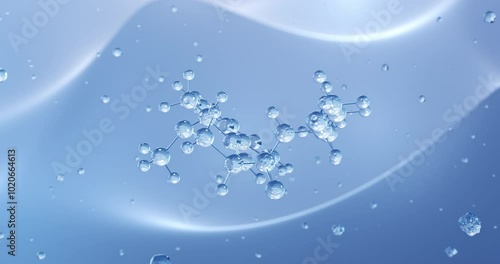 Wallpaper Mural Methylergometrine rotating molecular structure, 3d model of molecule, oxytocic, looped video Torontodigital.ca