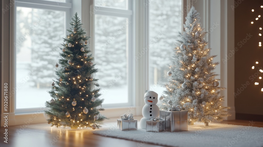 The Cozy Christmas Tree Scene The Cozy Christmas Tree Scene