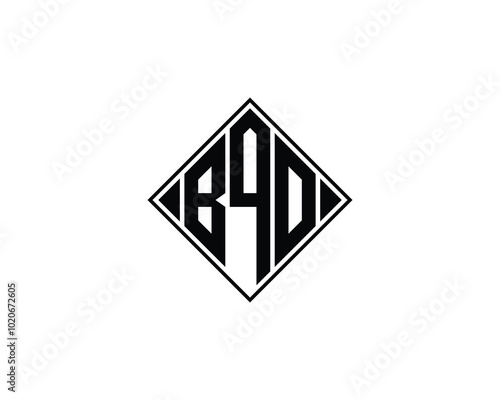 Free Download BQO logo design vector template. BQO - GFXLoad
