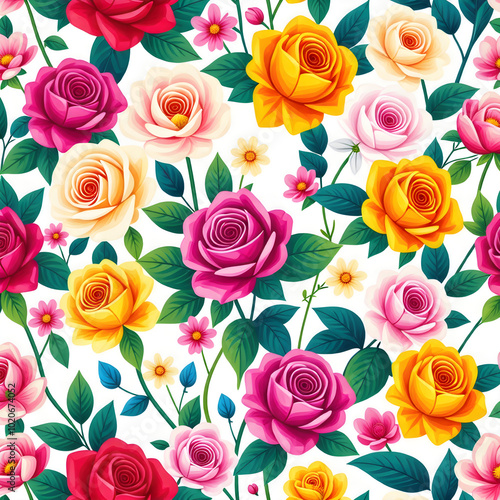 seamless floral pattern