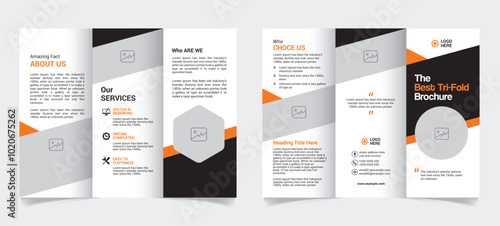 Tri-fold Brochure Template Vector File