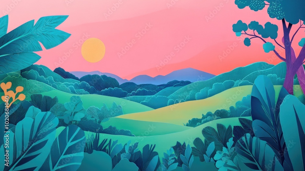 Countryside landscape with rolling hills and lush greenery Scenic countryside with rolling hills and vibrant greenery Countryside landscape with rolling hills and lush greenery Scenic countryside with rolling hills and vibrant greenery