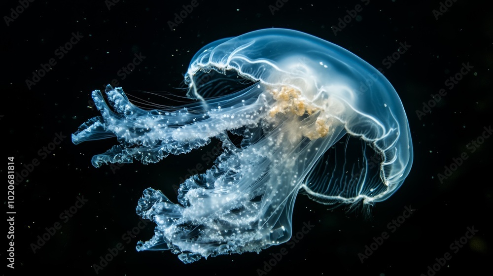 Obraz premium jelly fish in the water