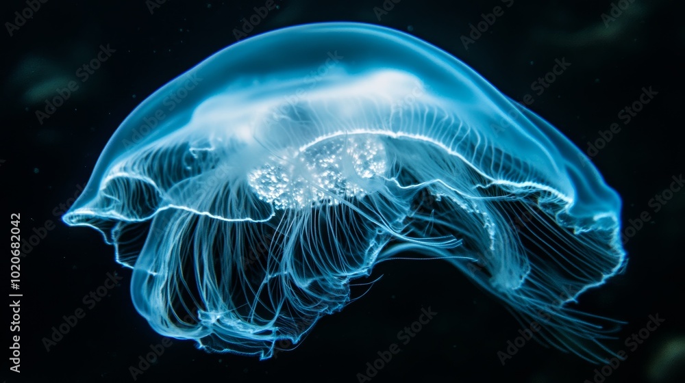 Obraz premium jelly fish in the water