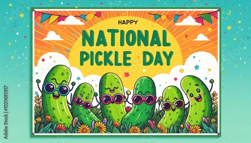 pickle day banner,