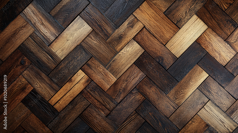 A seamless wood parquet texture A seamless wood parquet texture