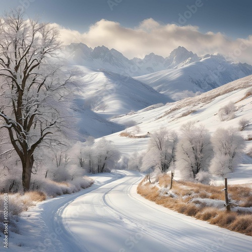 road in the mountains