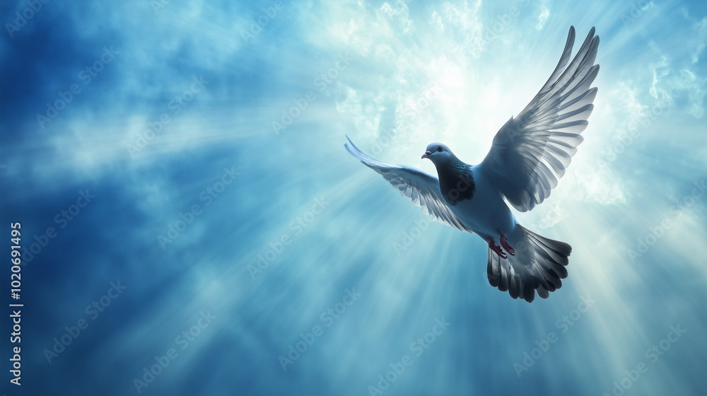 Obraz premium holy ghost Generative AI