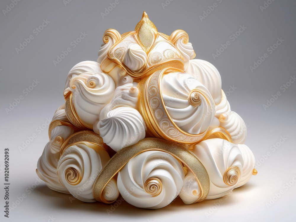Christmas gold marshmellow Christmas gold marshmellow