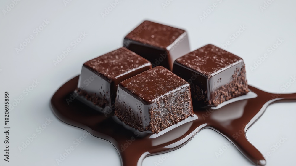 The Chocolate Squares on Surface The Chocolate Squares on Surface