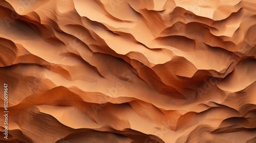 Obraz na płótnie Abstract Brown Texture of Uneven Sand Dunes, Rough and Textured Surface, Nature, Wilderness, Desert Landscape, Earth Tones, Sandy Background, Nature Photography, Natural Elements, Rough Texture w salonie