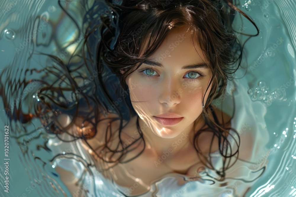 Captivating Portrait of a Beautiful Young Woman with Natural Light, Ideal for Lifestyle, Beauty, Fashion, and Inspirational Themes in Stock Photography Collections Captivating Portrait of a Beautiful Young Woman with Natural Light, Ideal for Lifestyle, Beauty, Fashion, and Inspirational Themes in Stock Photography Collections